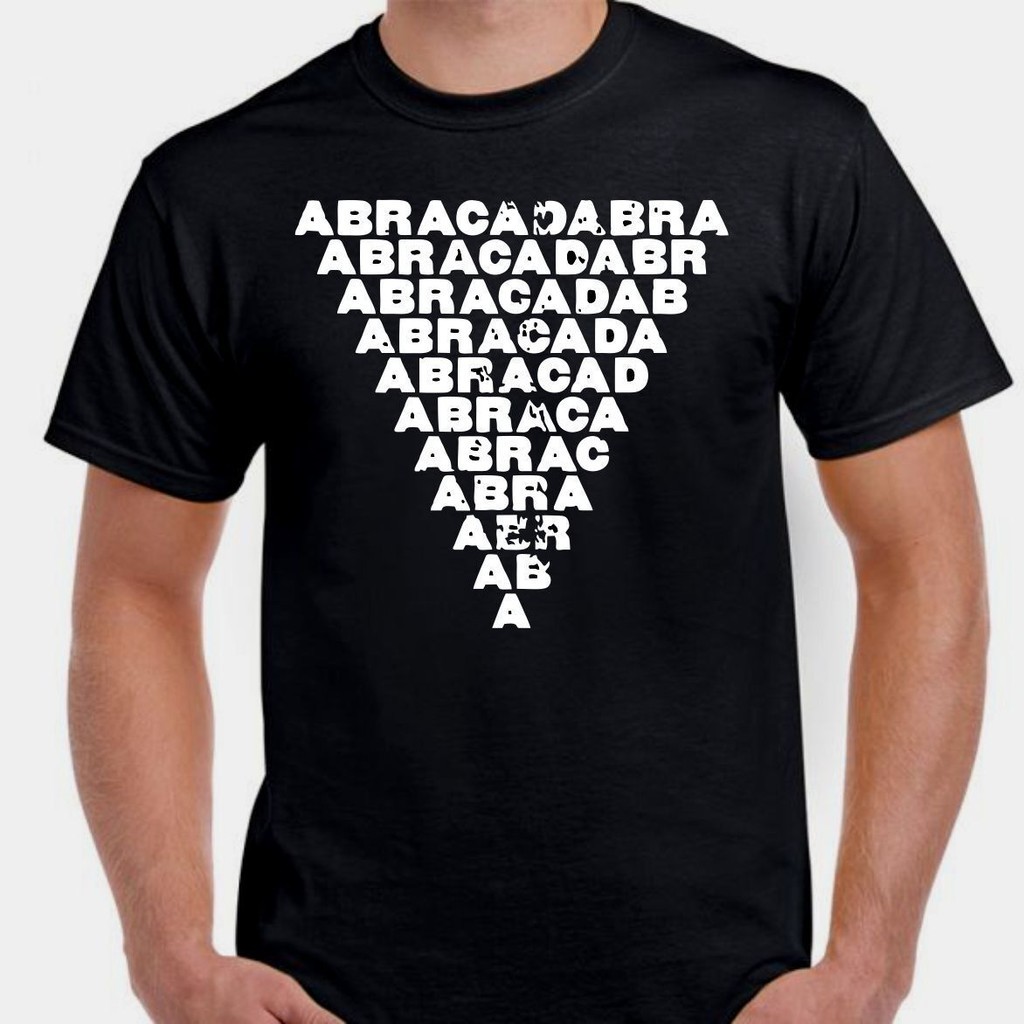 Abracadabra Eye Chart Magic Magician Trick Funny Protest Tee T Shirt