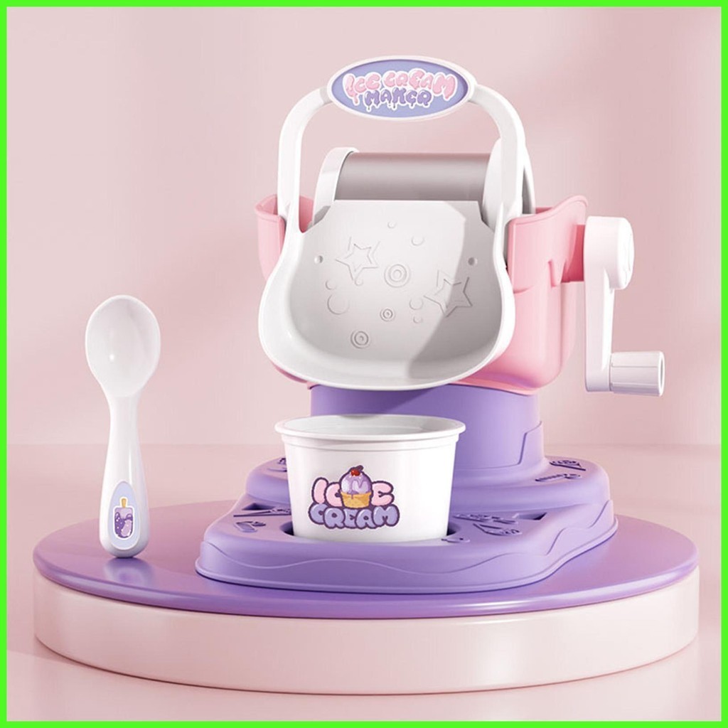 Kid Smoothie Maker Home Ice Cream Maker Manual Quick Results Simple Frozen Treat Maker Make Ice Cream Sorbet chunnimmy