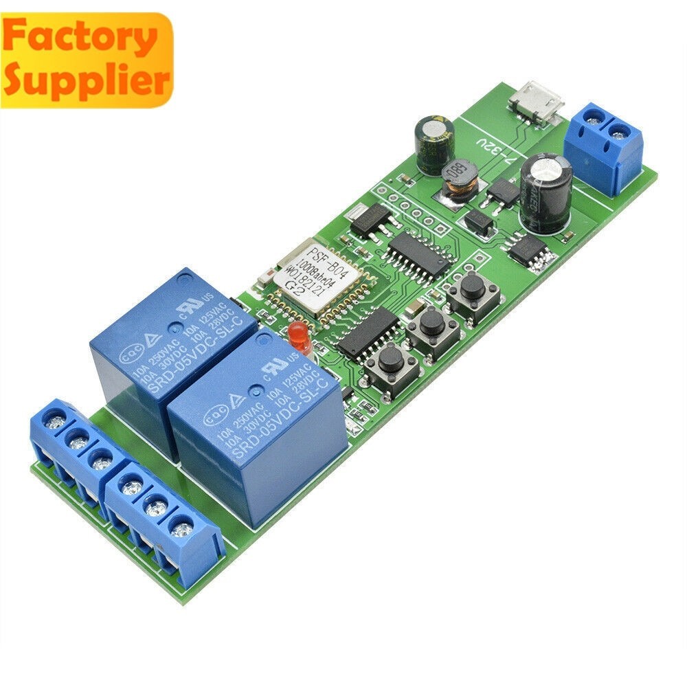 Have Premium DC 7-32V 2 Channel Smart Switch Home Remote Control WiFi Wireless Relay Module Ewelink door - Image 5