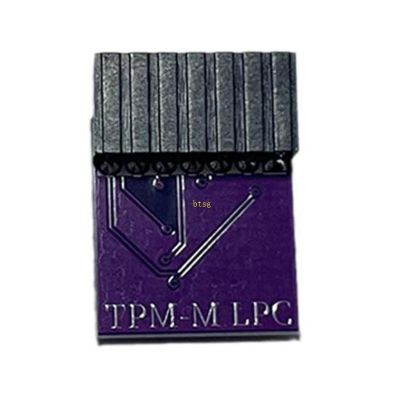 BT Secure TPM 2 0 Remote Card Encryption Module for LPC 14Pin Interface for Ensure Data Privacy