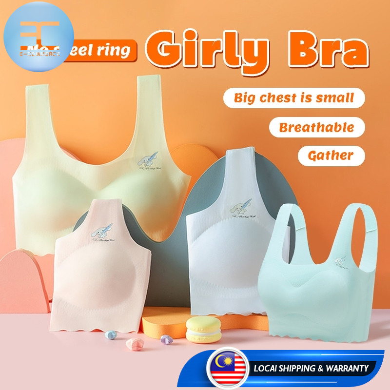 Teenage Training Bra Sport Bra Underwear Teenager Bra Innerwear Short Singlet Remaja Perempuan 少女内衣