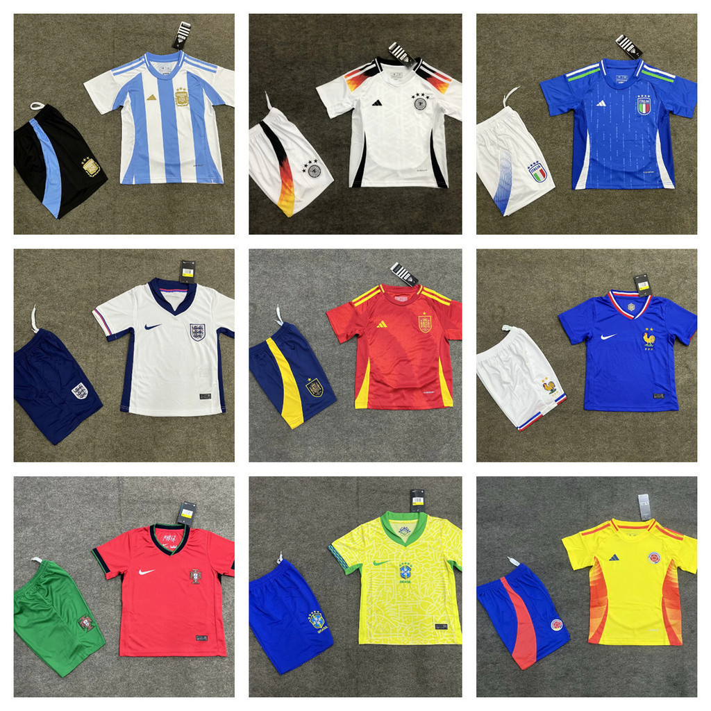 24/25 Argentina, Denmark, United States, Wales, Colombia, Crodia, Germany, Netherlands, Portugal, Brazil, Spain, France, Italy, England, Mexico, Venezuela National Team Children Suit