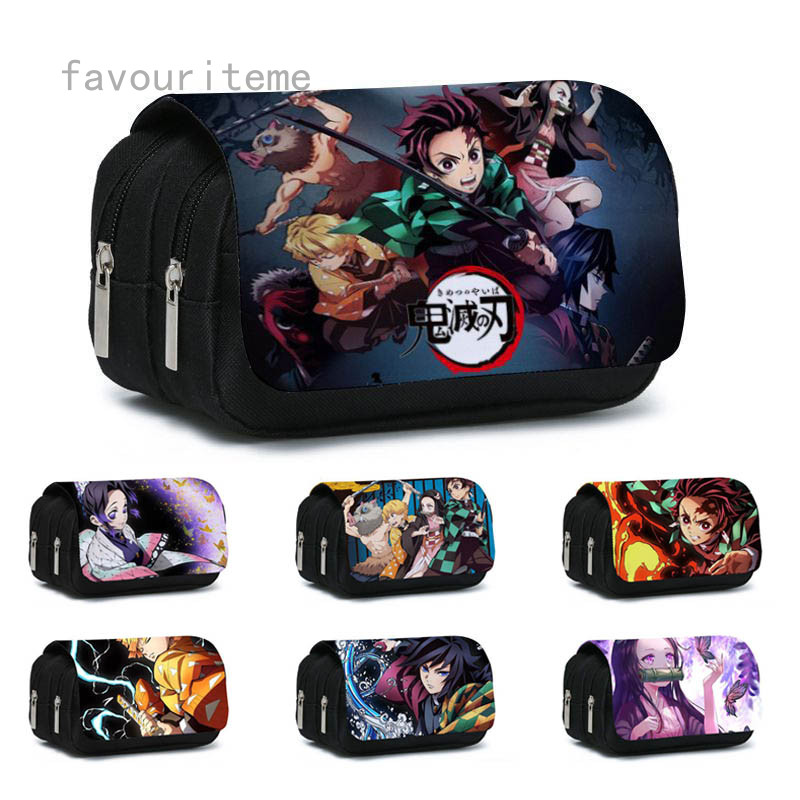 Demon Slayer Pencil Case School Student Supply