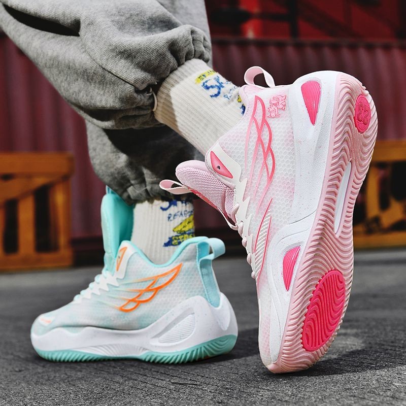 毒液鸳鸯篮球鞋男欧文7水泥克星缓震透气防滑实战运动鞋,, Venom Mandarin Duck Basketball Shoes Men Irving 7 Cement Buster Cushioning Breathable Anti-slip Practical Comb/可乐3.14