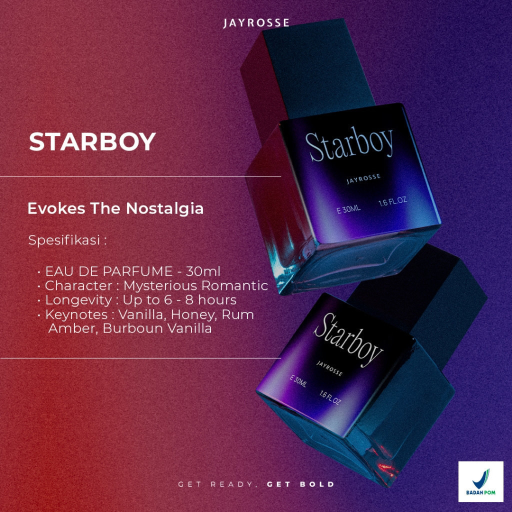 Have Purpose Jayrosse Perfume STARBOY 30ml | Parfum Pria Seller Must - Image 5