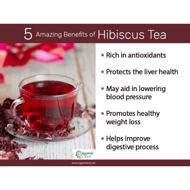 Fashion Daily Red Rosella Lemongrass Tea : Teh Bunga Merah & Daun Serai Isi 30 Bag x1 - Image 2