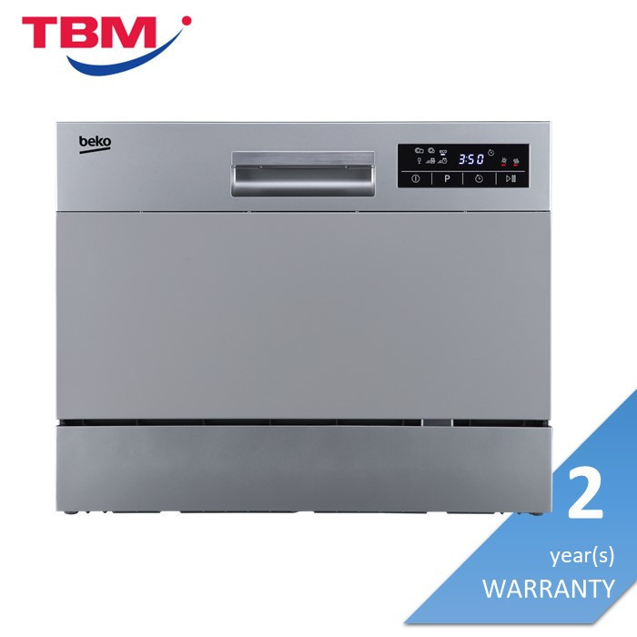 Beko DTC36610 Freestanding Dishwasher With 6 Place Settings And Table Top