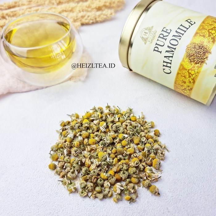Essential Durable HEIZL Pure Chamomile Tea (Teh Bunga Kamomil Flower) Insomnia 40gram Must - Image 3