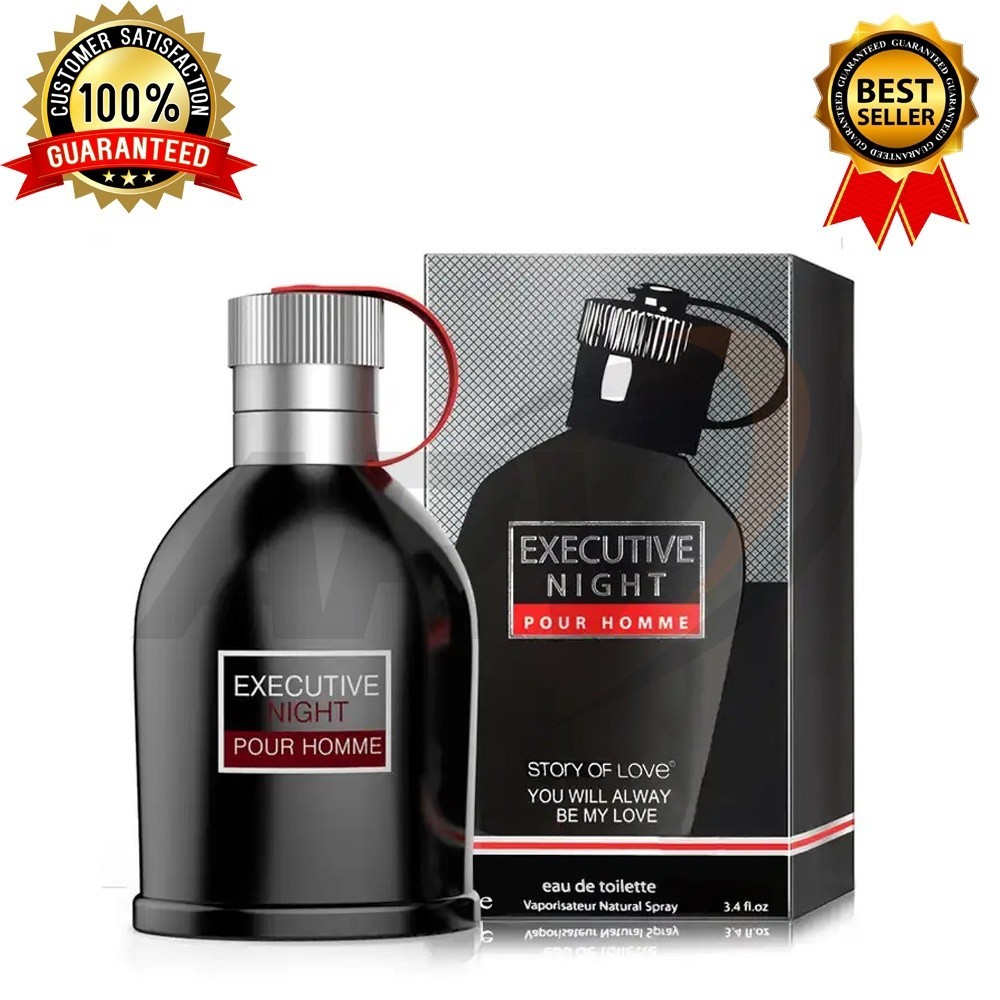   ORI Executive Night Pour Homme EDT Perfume For Men 100Ml Minyak Wangi Lelaki