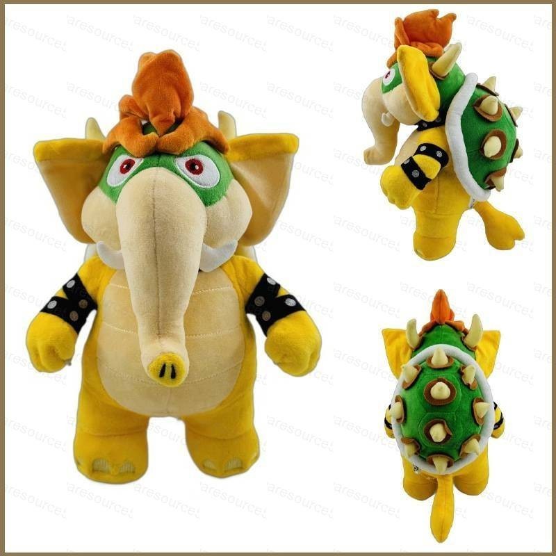 8 32cm The Super Mario Bros Elephant Bowser Plush Dolls Gift For Kids Home Decor Stuffed Toys For Kids Collection