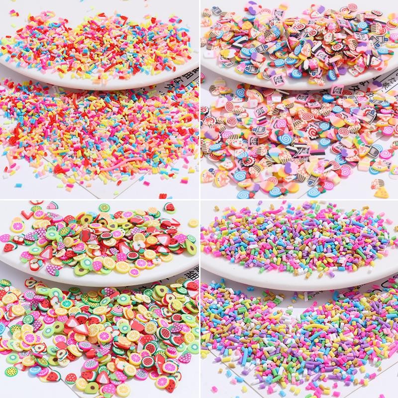 Diy Cream Glue Phone Case Handmade Material Package Canned Sugar Granules Love Flower Resin Soft Pottery Gadget