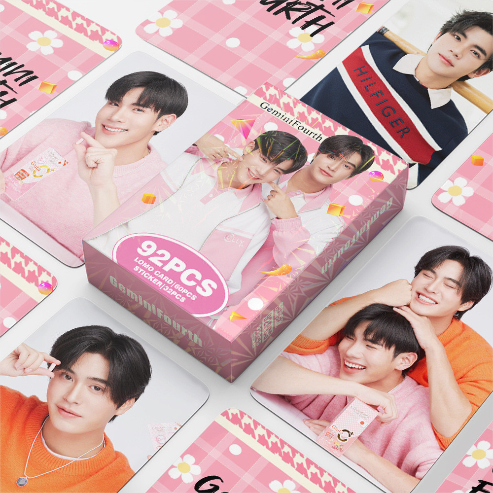 92-96pcs Thai Star Bangsaen Fight Club Gemini Fourth Lomo Cards Joong Dunk Winny Satang Stickers Photocards High School Frenemy SKYNANI POND PHUWIN Postcards Ready Stock SX