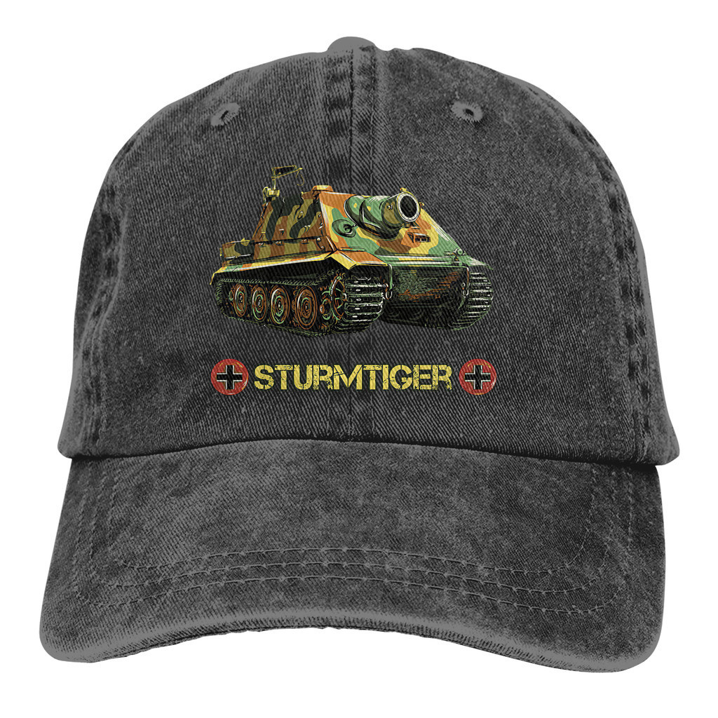 World War 2 German Tank Sturmtiger Memorabilia Gift Baseball Cap cowboy hat Peaked cap Cowboy Bebop Hats Men and women hats