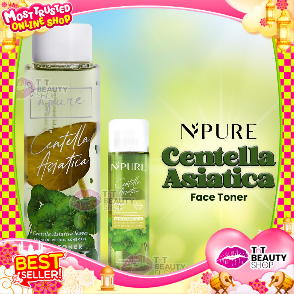 NPURE Face Toner Centella Asiatica 150ml - 30ml | Cica Cica Cica | Acne - Toner | Tnt Beauty Shop