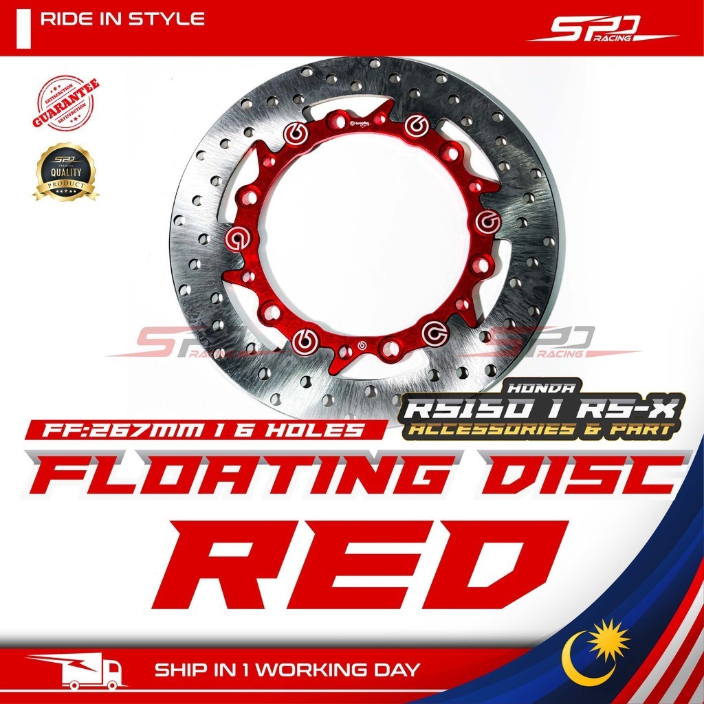 RS RSX Floating Brake Disc For HONDA RS150 RSX I Rear STD 220mm I Front 267 mm