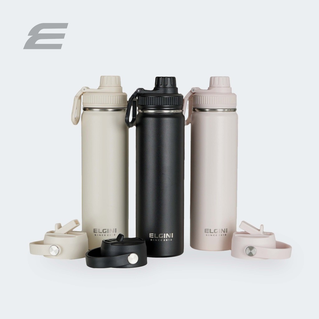 ELGINI E16301 Botol Air Penebat Keluli Tahan Karat 650ml | Stainless Steel Insulated Water Bottle