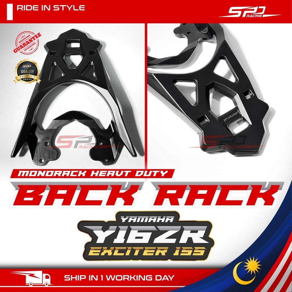 Y16 Back Rack / Monorack Heavt Duty for Y16ZR I EXCITER 155 YAMAHA