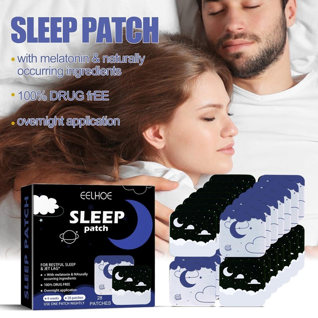 Sleep Aid Patches Herbal Sleeping Patches for Adults Better Sleep Support Encourages Deeper Sleep Soothe Stress