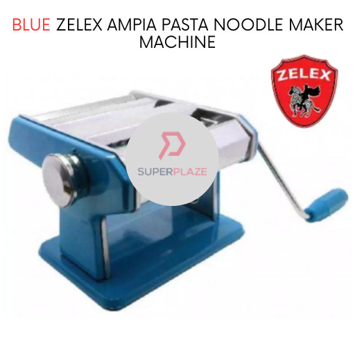 Blue Color Zelex Machine Ampia Pasta Noodle Maker Curry Puff Maker Mesin Mee Serbaguna