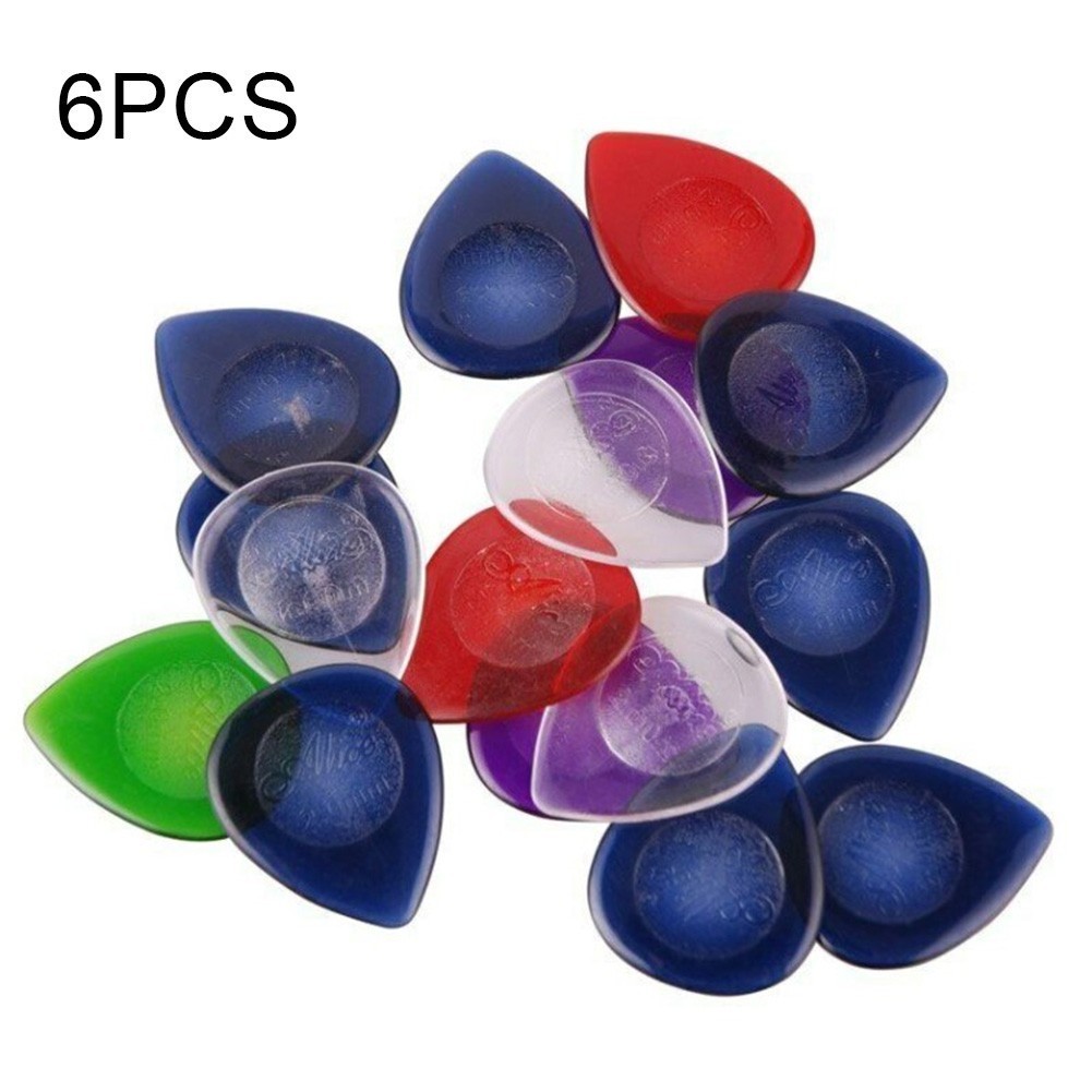 【LADY】 6pcs Alice Stubby Guitar Picks Plectrums Large Stubbies Big 1mm 2mm 3mm