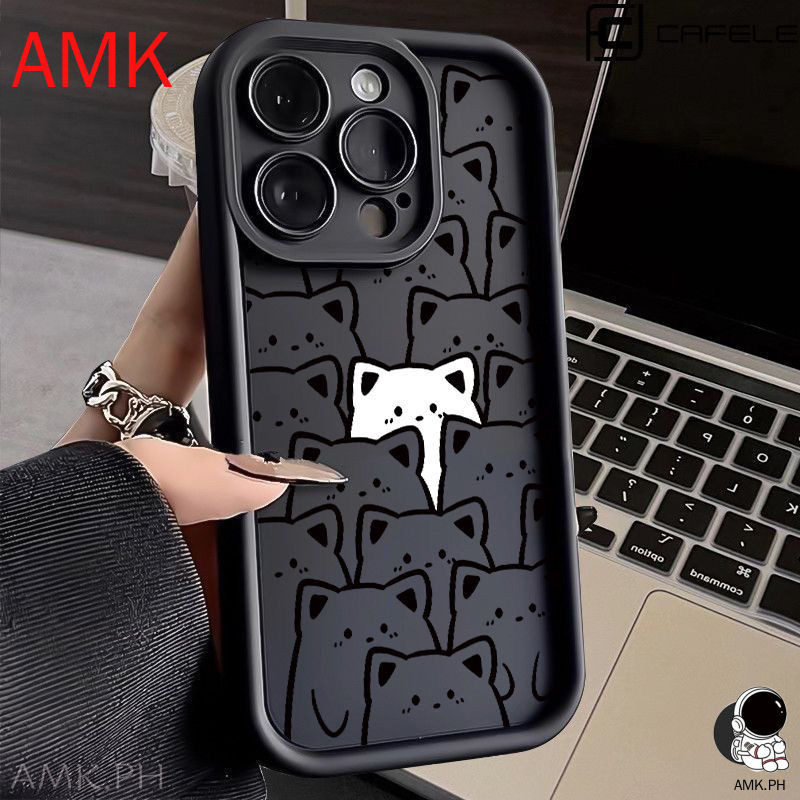 AMK Xiaomi 17T 15T 14T 13T 12T 11T Poco F8 X8 M8 F7 Ultra M7 X7 F6 X6 M6 C85 C75 C65 C40 F5 X5 F4 F3 X4 X3 GT M5S M4 Pro MAX 11 Lite 5G clear Simple black white cat phone case JGS