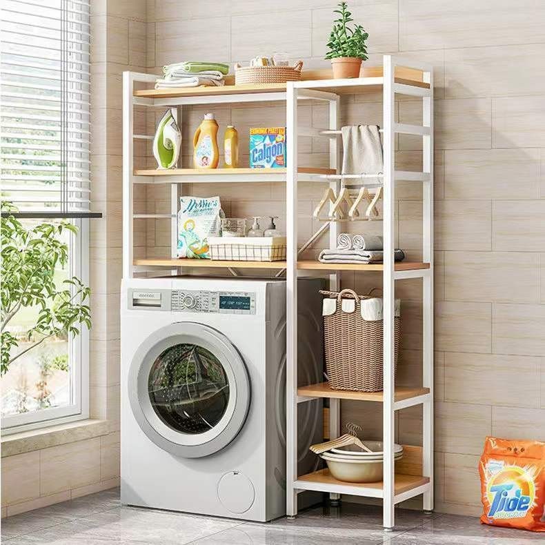 Washing Machine Upper Shelf Roller Pulsator Bathroom Shelf Floor Balcony Bathroom Multifunctional Storage Rack/Washing Machine Storage Rack Dryer Stack Rack Dishwasher Shelf