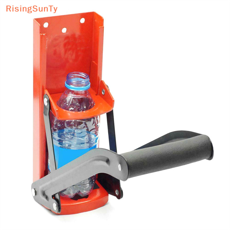 [RisingSunTy] 500ml 16.9 OZ Can Press Crusher Recovery Tool Wall-mounted Beer Can Opener Multi-function Electric Bottle Opener  