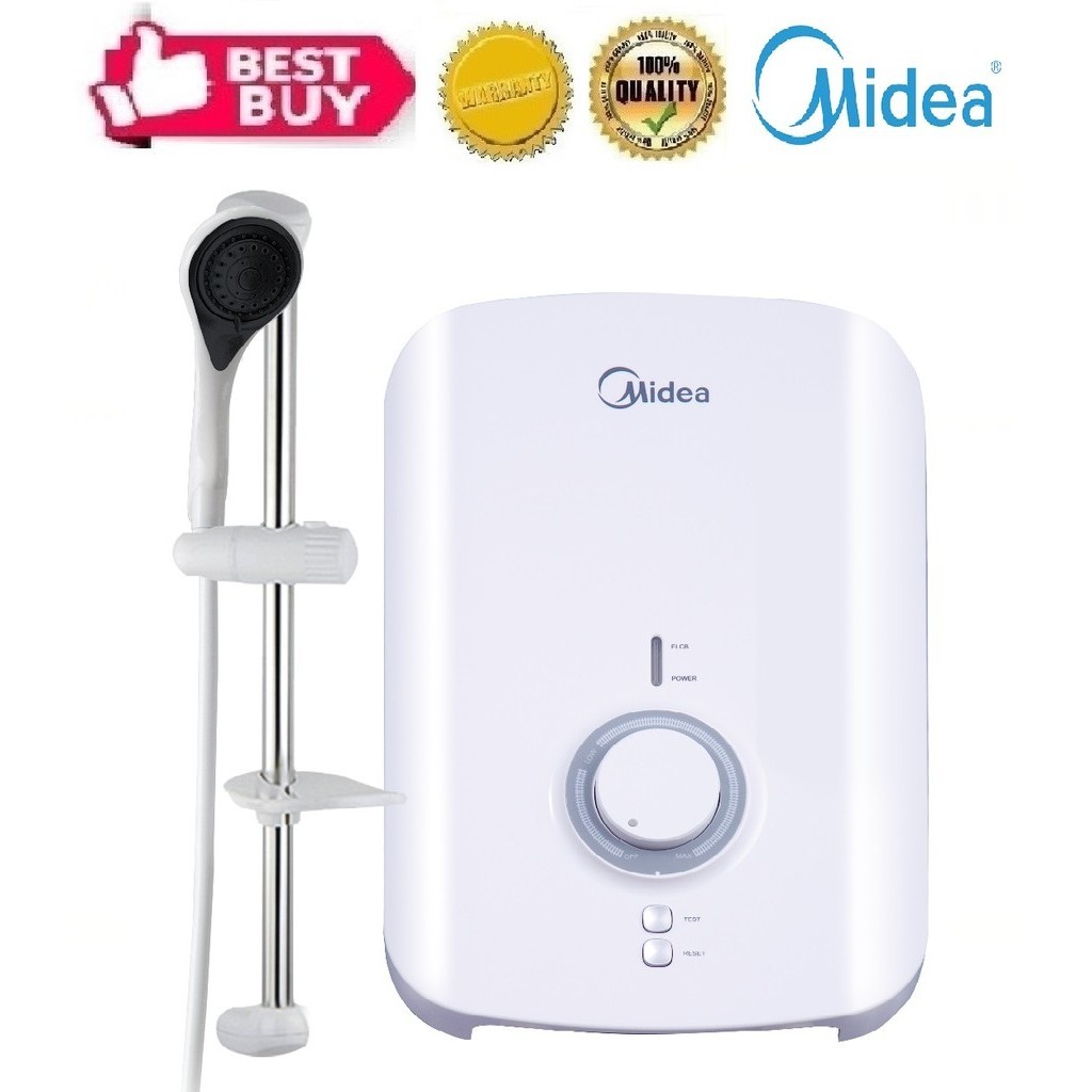 Water Heater (Midea) (No Pump) (White)