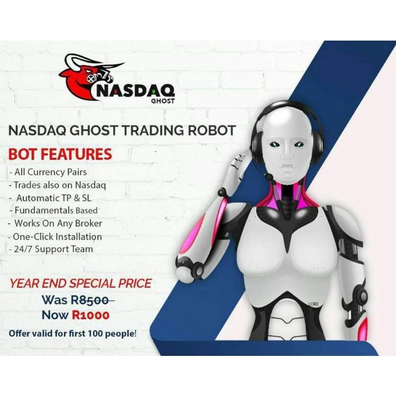 EA Fx Robot Nasdaq Ghost Platinum v2+v3 Pro + BTC,EU,GU 3SET+ Unlimited MT4