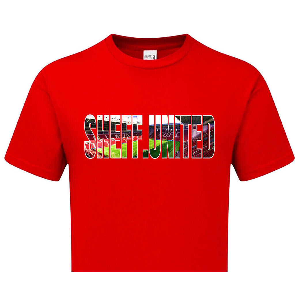 Sheff. United Stadium Tshirt Mens & s Fanmade Merchandise