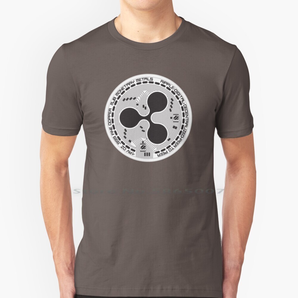 Ripple To The Moon T Shirt 100% Cotton Ripple Xrp Buy Ripple Buy Xrp Binance Crypto Exchange Crypto Currency Money Trade Ripple