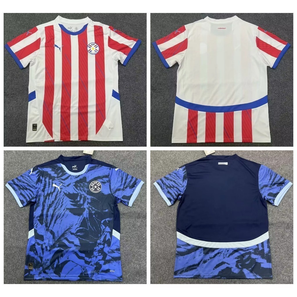 [Fan Version] 24-25 New Paraguay Home/away Football Jersey S-4XL