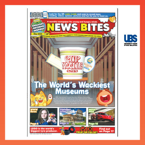 News Bites 32: The World's Wackiest Museums (Newspaper for Kids & Teens)