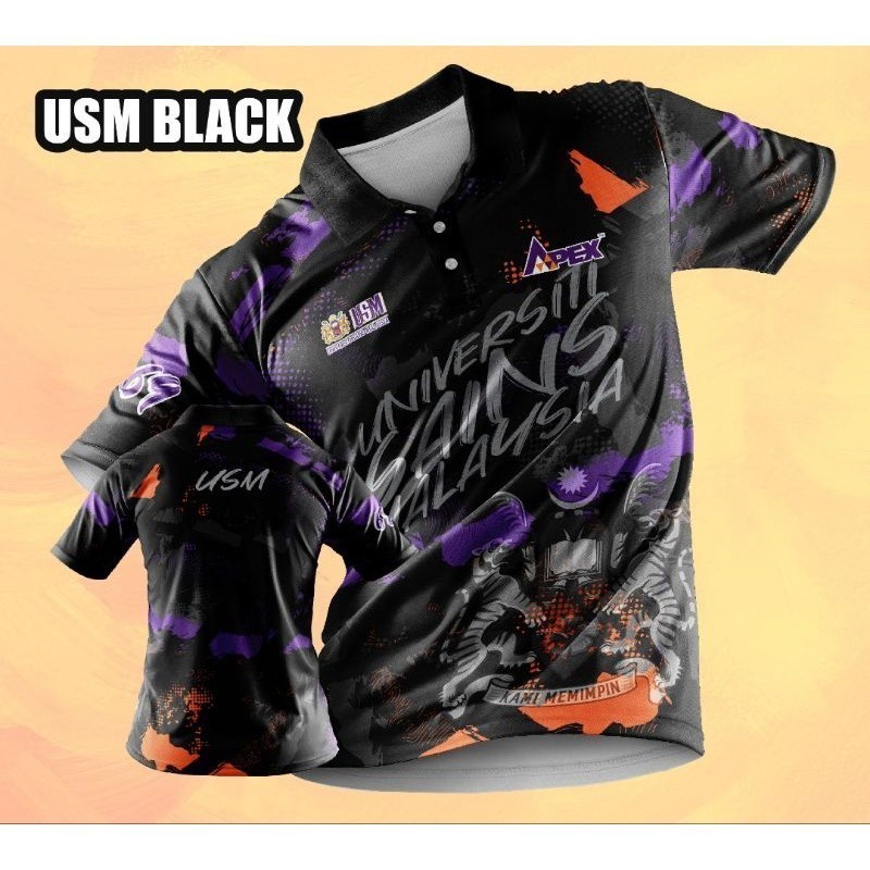 [READY STOCK] 2025 USM BLACK LIMITED TSHIRT