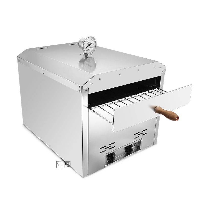 Multifunctional Influencer Outdoor Pizza Stove Mobile Stall Commercial Pizza Maker Gas Oven Snack Baking Stove Equipment