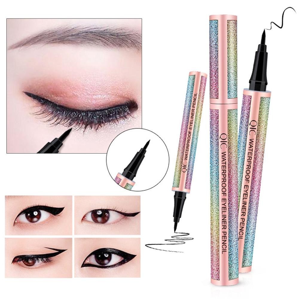 Qic Innovative Formula Long-lasting Unique Starry Effect Precise Application Smudge-proof Precise Application Eyeliner Eyeliner
