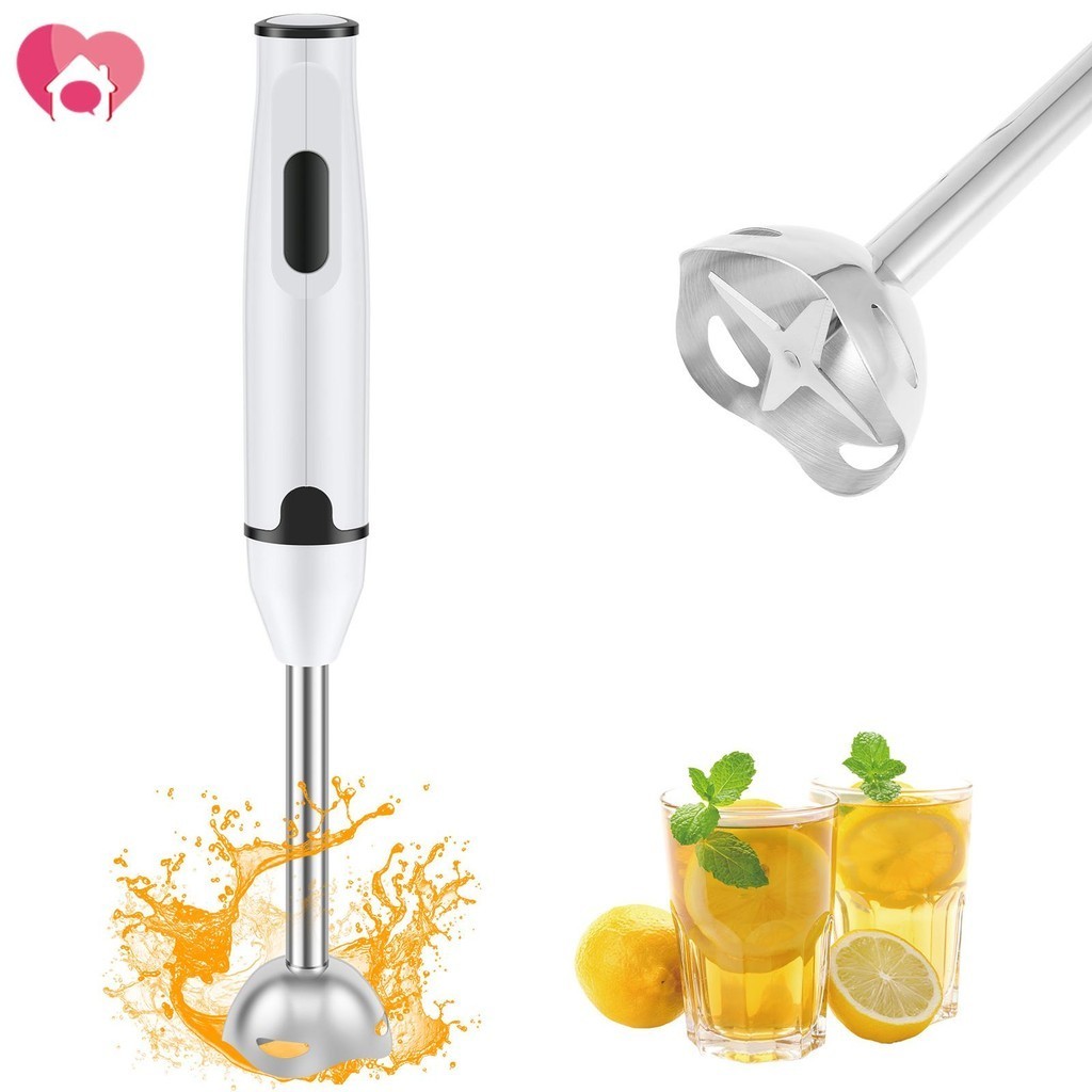 Immersion Blender Multifunctional Hand Blender Household Handheld Immersion Blender Electric Stick Blender Kitchen Gadget Blender Stick SHOPSKC7900