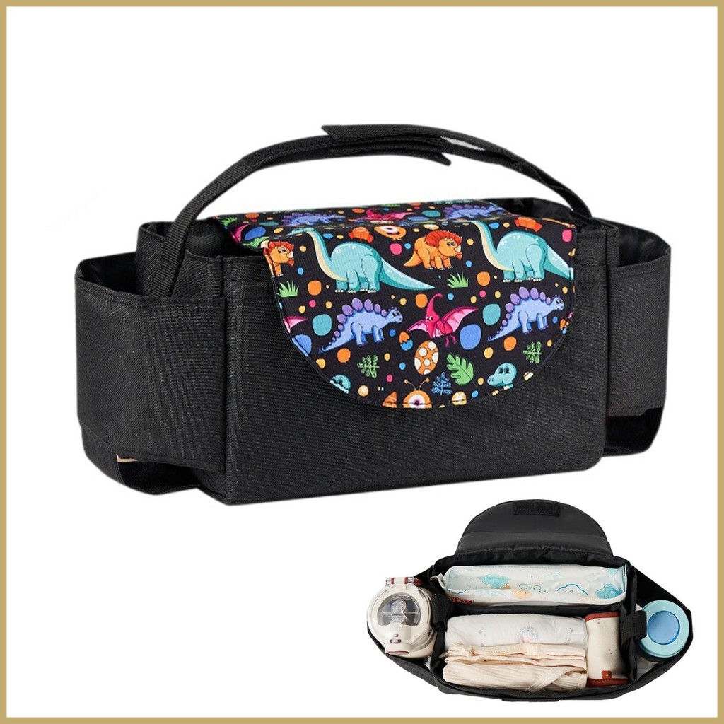 Stroller Organizer Bag Large Stroller Storage Bag Stroller Bag Organizer Detachable Stroller Organizer Bag for oplikmy