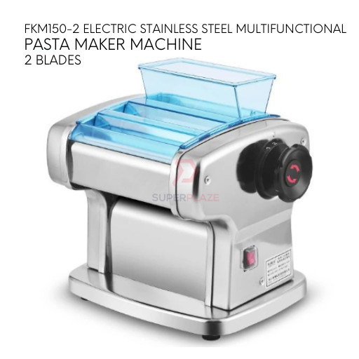 2 Blades FKM150 Electric Pasta Maker Machine Dough Dumpling Curry Puff Noodle Maker Machine