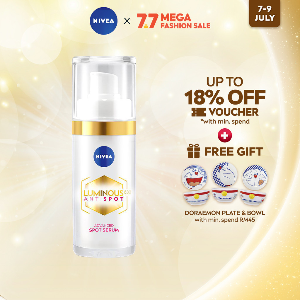 NIVEA Luminous 630 SpotClear Intensive Treatment Serum 30ml /Skin Care/Anti Dark Spot/Dark Spot Remover/Brightening