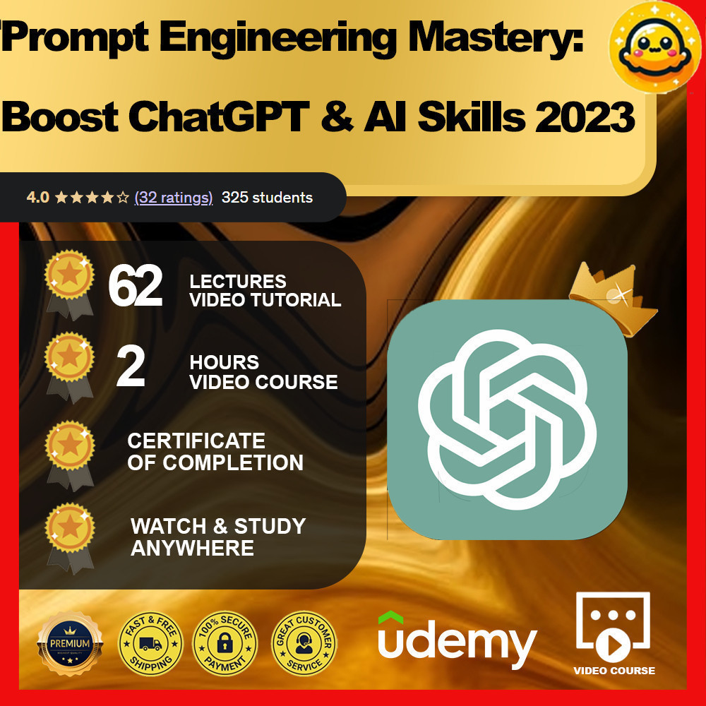[Video Course]Prompt Engineering Mastery: Boost ChatGPT & AI Skills