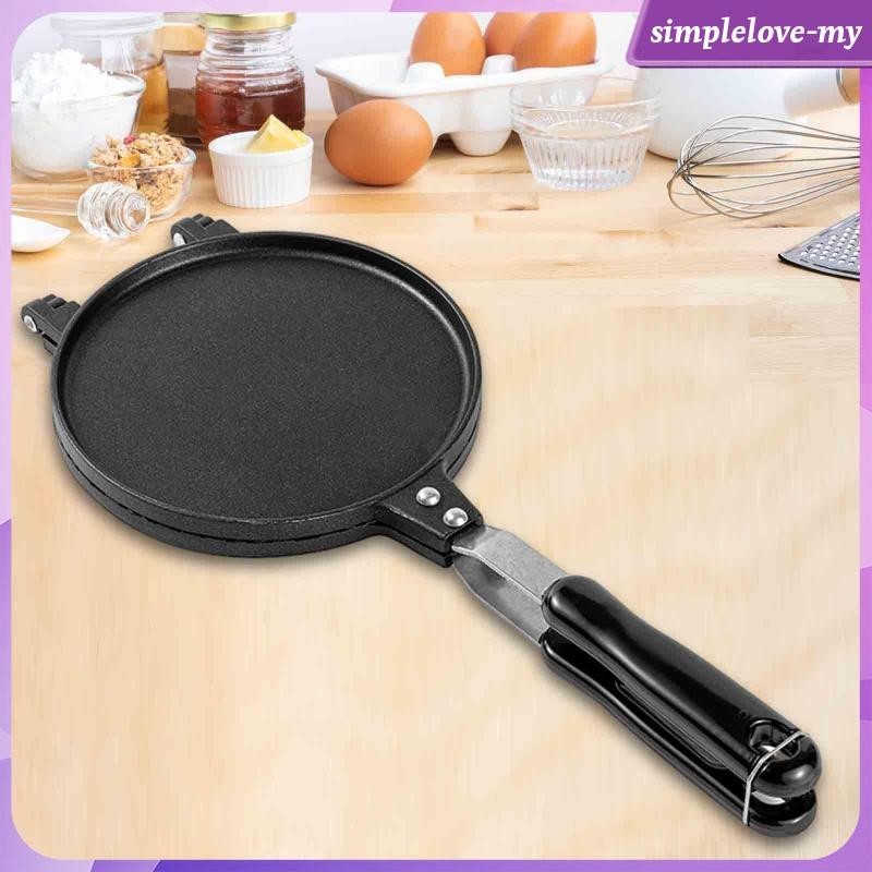 [SimpleloveMY] Non-stick Egg Roll Waffle Cone Machine. Double-sided Ice Cream Cone Machine, Omelette Pancake Baking Pan