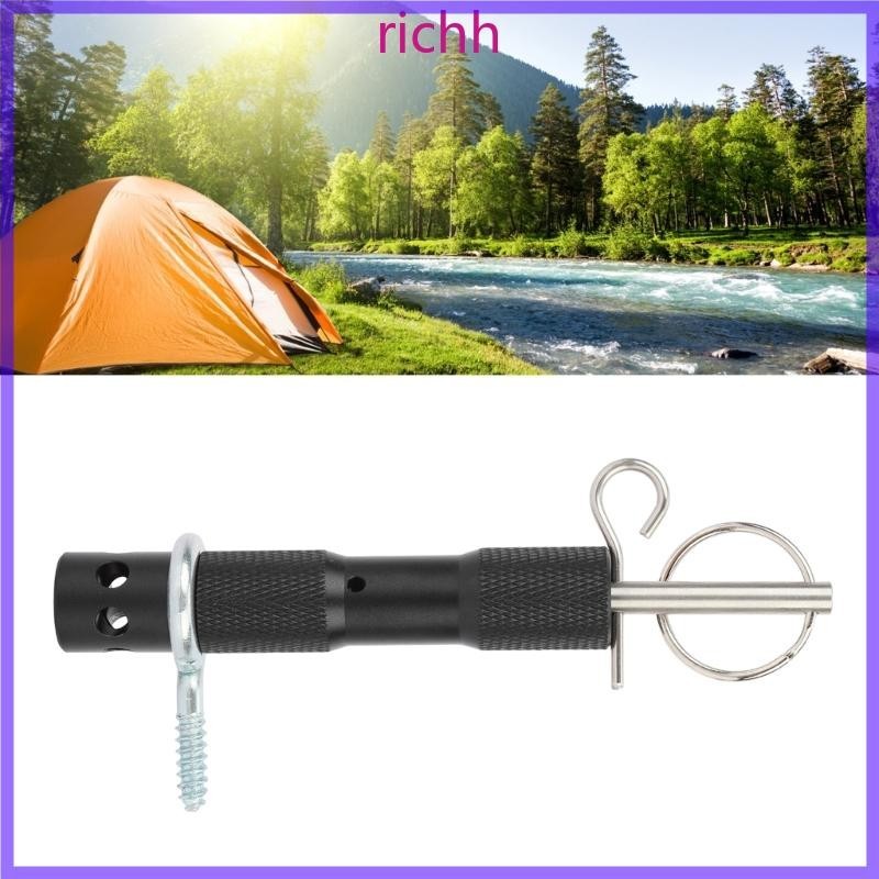 Richh Metal Camping Alarm Campsite Security Alarm Camping Warning Device Safeguards Your Gear Belongings Simple Operatio