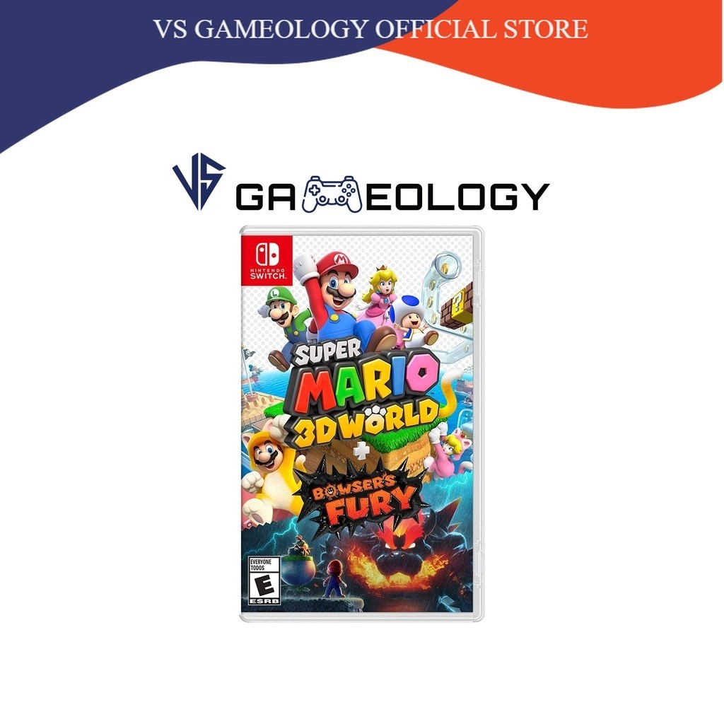 (READY STOCKS) NSW Nintendo Switch Super Mario 3D World + Bowser's Fury