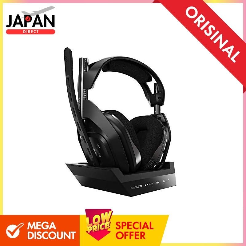 Logitech G ASTRO Gaming A50 Wireless Gaming Headset 5.1ch PS5 PS4 PC Base Station Mix Amp Built-in A50WL-002 Headphone Hetphone Domestic Genuine