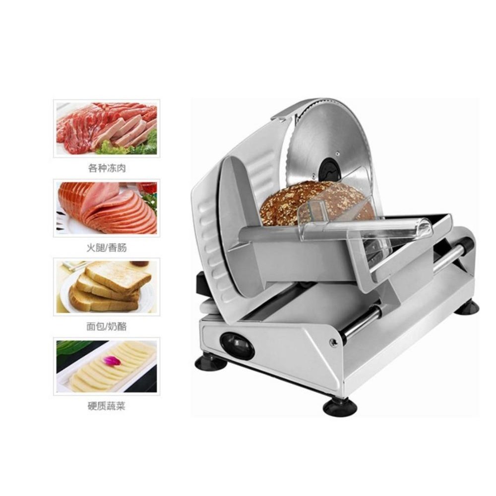 220V Meat Slicer Electric Slicer Household Lamb Slice Meat Slices of Bread Hot Pot Desktop Meat Cutting Machine