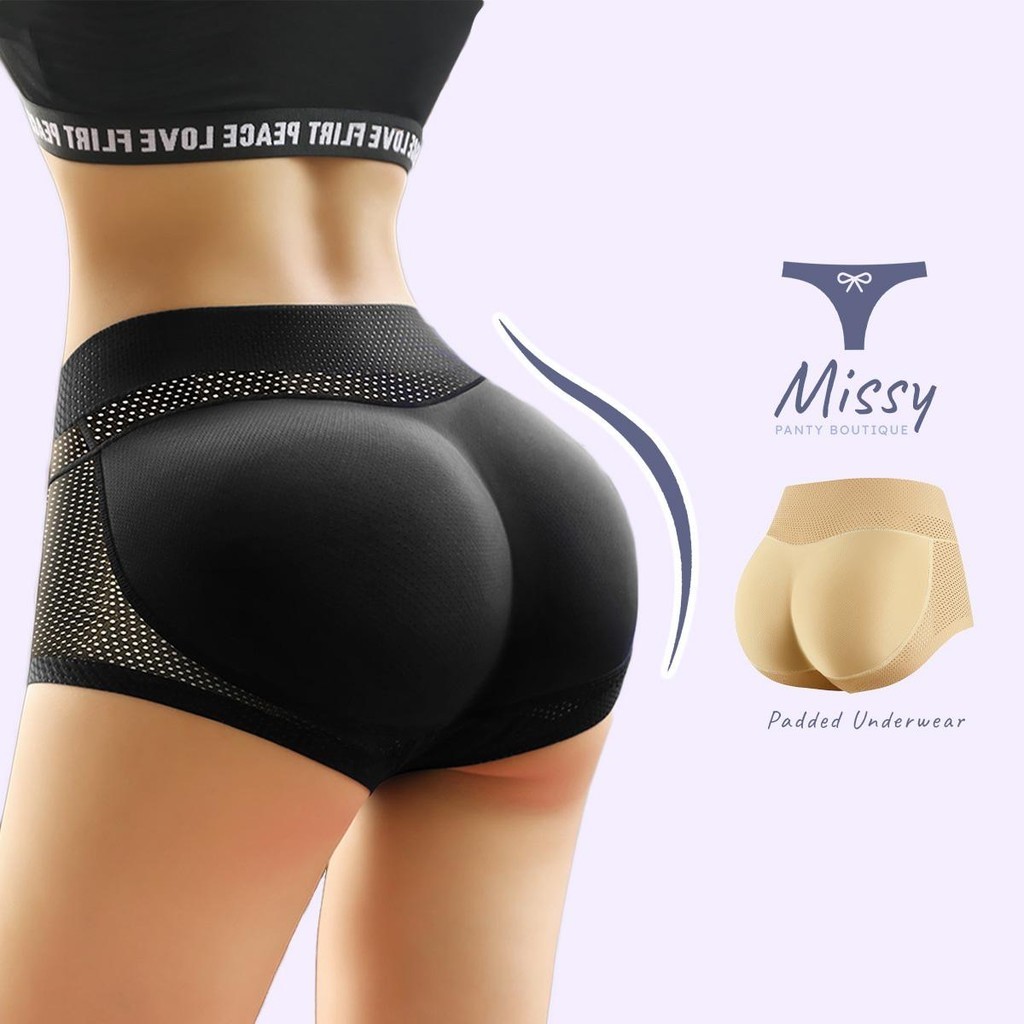 Missy Padded Panties Woman Peach Butt Lifting Underwear Women Shapewear Seluar Dalam Perempuan Buntut Tinggi MPB146