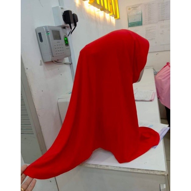 TUDUNG SARUNG BAKAT TUDUNG MERAH HALF SCUBA