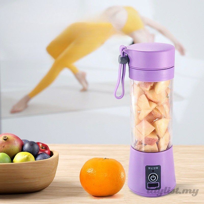 ღ Juicer Cup Machine Usb Rechargeable Portable Fruit Juice Blenders Mini Vegetable Smoothie Squeezer