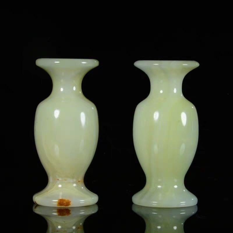 Natural Afghan Jade Ornaments Jade Vase Ornaments Jade Ornaments Peace Vase Ornaments Home Ornaments Jade Crafts